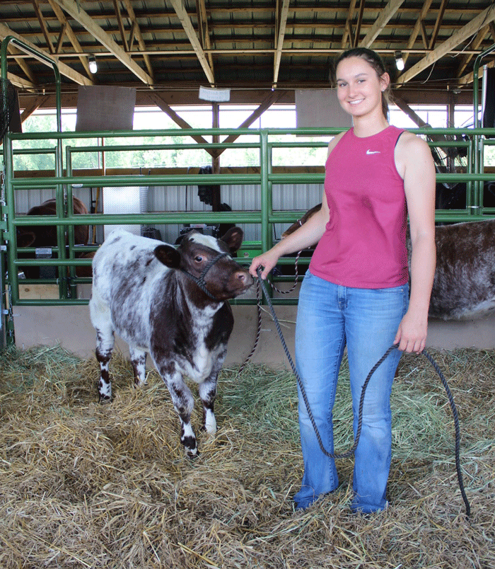 Teen carries on family’s Shorthorn tradition