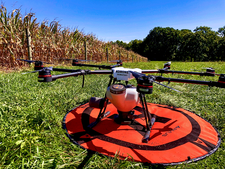 Drone cover crop seeding: No longer fringe